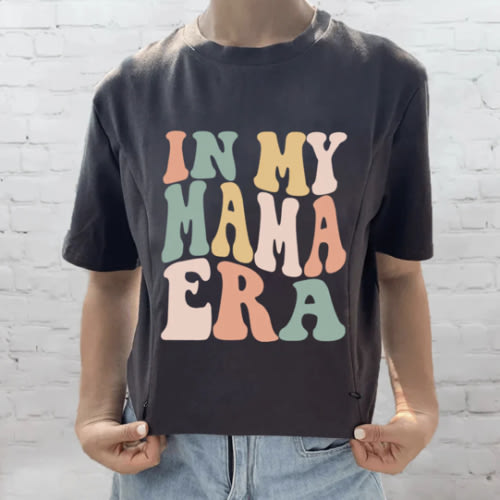 In My Mama Era Funny Nursing T-shirt