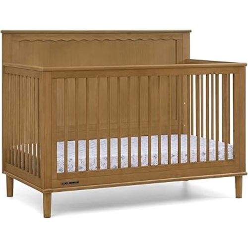 Delta Children Penelope 6-in-1 Convertible Crib - Greenguard Gold Certified, Acorn