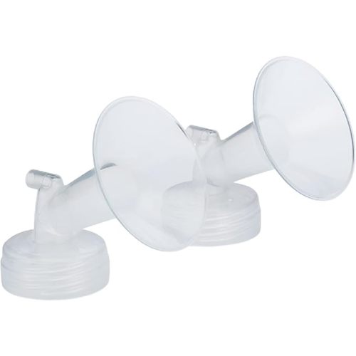 Motif Medical Luna Breast Shield Flanges, 16mm | Comfortable Premium Replacement Flanges - Optimized Milk Flow Dynamics - Perfect Match For Luna Pump
