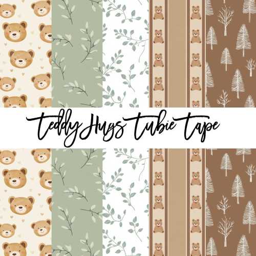 Tubie Tape - Teddy Hugs Collection | Feeding Tube | Central Line | Oxygen | Hypafix
