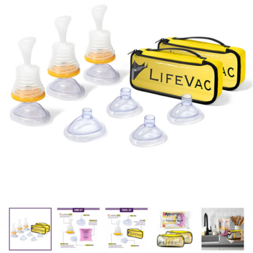 LifeVac Buy a Home Kit get a Home Kit for $49 - Toddler and Adult Choking First Aid Device
