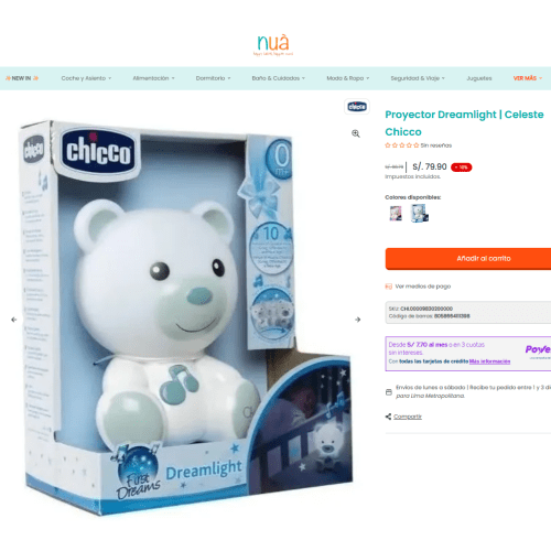 Proyector Dreamlight | Celeste Chicco