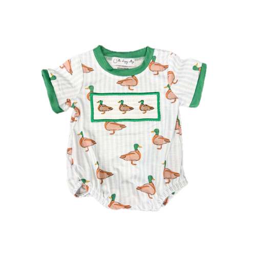 Striped Mallard Smock Bubble
