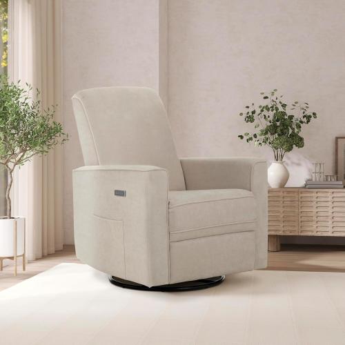 Evolur Harlow Power Swivel Glider Recliner | Ashley