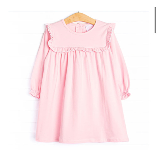 Bonnie Dress, Pink – Stitchy Fish