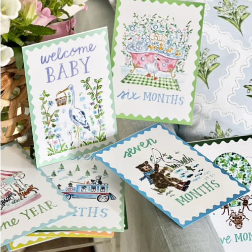 Baby Milestone Cards: Animal Set (Restocking July 2025)