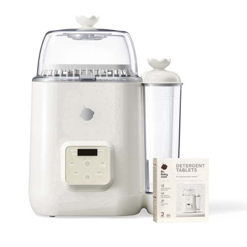 Bc Babycare Clarvion 4-in-1 Baby Bottle Washer Sterilizer Dryer, Gray