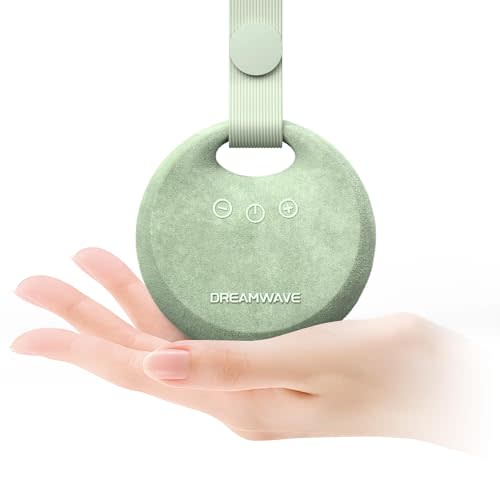 Dekala Dream Waver White Noise Sound Machine Baby Sleep Soother - 30+ Noise Nature Sounds, Portable Travel Noise Maker, 36h Rechargeable Battery, 10 Volumes & 4 Timer for Baby Adult