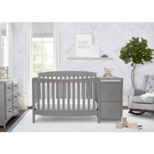 Mason Convertible 6-in-1 Crib and Changer