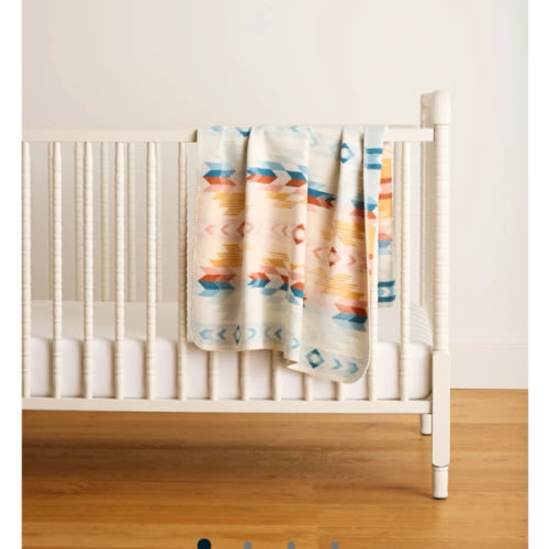 WYETH FALLS ORGANIC COTTON BABY BLANKET