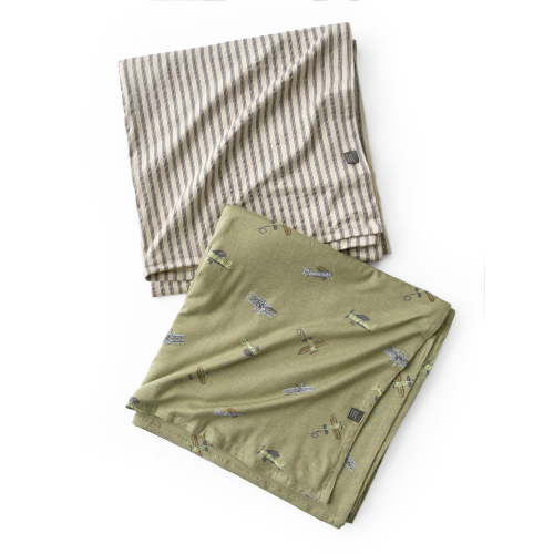 Modern Moments by Gerber Baby Neutral Super Soft Swaddle Blankets, 2-Pack, Airplane, One Size