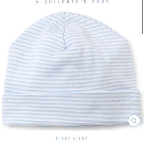 Blue Simple Stripes Hat