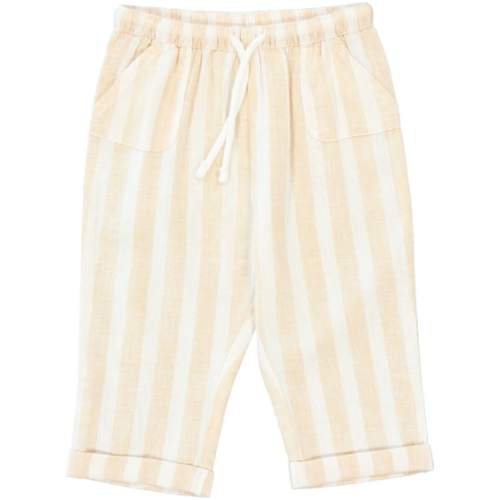 Cream Baby Linen Blend Pants | Best&Less™ Online