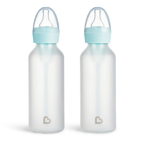Bond® Silicone Glass Bottle 4oz, 2pk | Munchkin