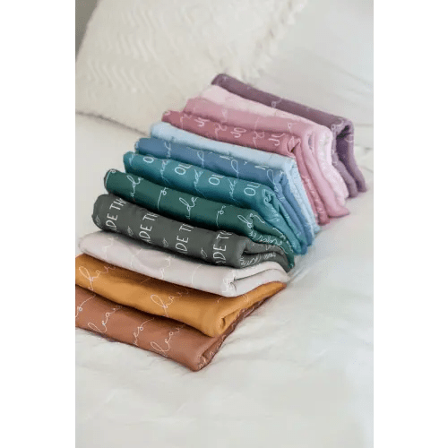 Personalized Baby Name Swaddle Blanket