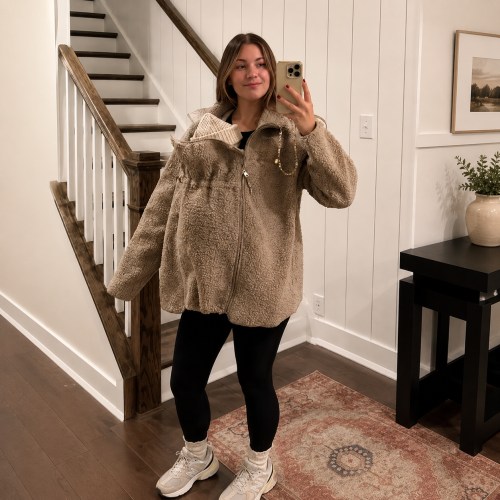 Mama Kangaroo, Newborn Baby Carrier Fleece Jacket – Veska88
