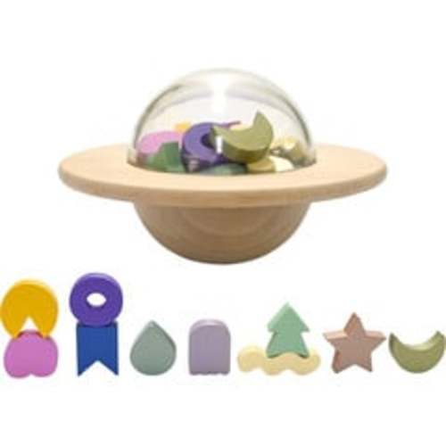 UFO wooden balance game - kiko+ & gg Blocks, Sorters & Stackers | Maisonette