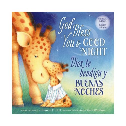 God Bless You and Good Night - Bilingual Edition - (God Bless Book) by Hannah Hall (Board Book)