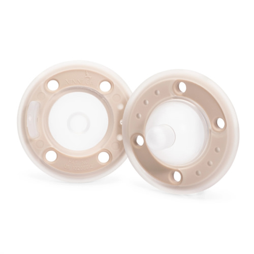 Ninni Pacifier Oatmeal 2 Pack - Oatmeal