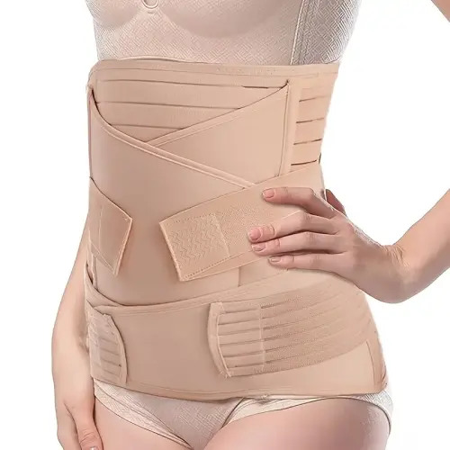 3 in 1 postpartum belly support belt c section abdominal - Temu