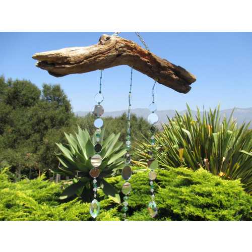 Southern California Pacific Ocean driftwood suncatcher