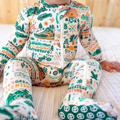The Second-Skin Footie | Wanderlust | "Life's Greatest Adventure" | Raising Mama