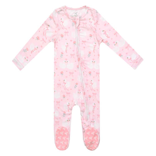 Zip-Up Footie Pajama - Adelia