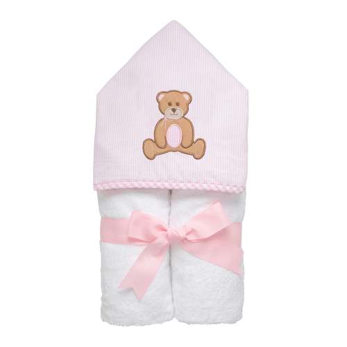 Teddy Bear Everykid Towel, Pink