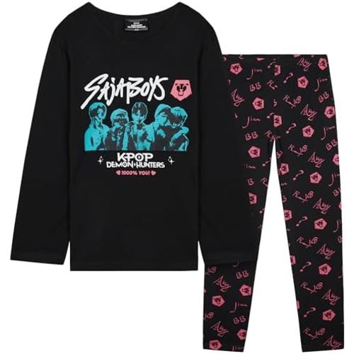 KPop Demon Hunters 2 Piece Pajamas for Girls, Teens