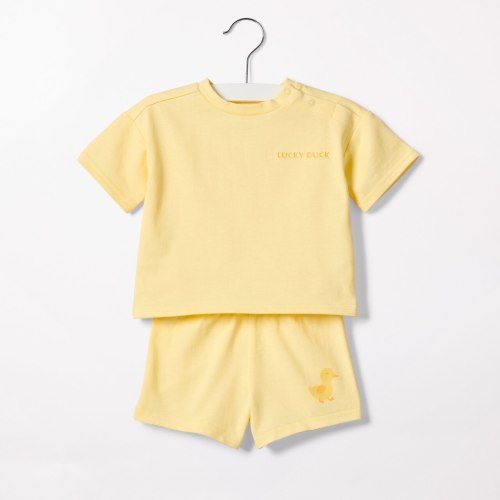 Lucky Duck Short Set | Indigo