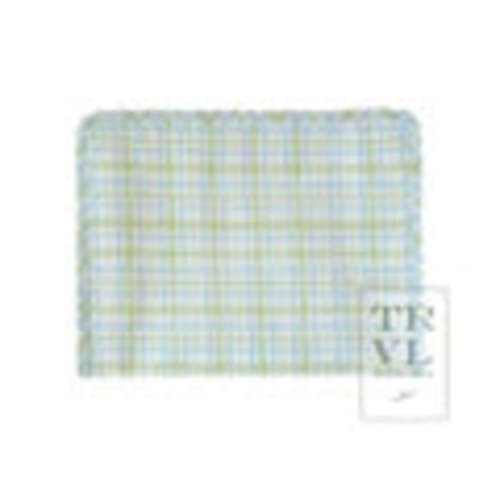 Classic Plaid Green TRVL Changing Pad