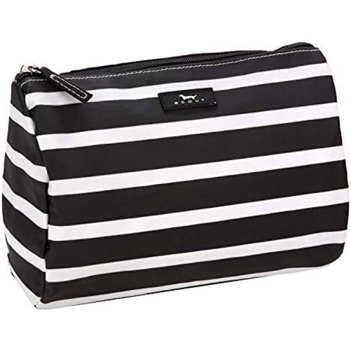 SCOUT Packin' Heat Cosmetic Bag - Toiletry Travel Bag - Fleetwood Black