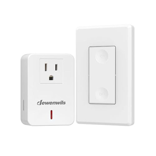 DEWENWILS Remote Control Outlet Switch, 100 Feet Range, No Wiring Needed