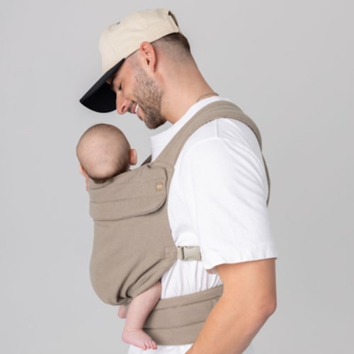 MABĒ The Monarch Baby Buckle Carrier - Stone Sage