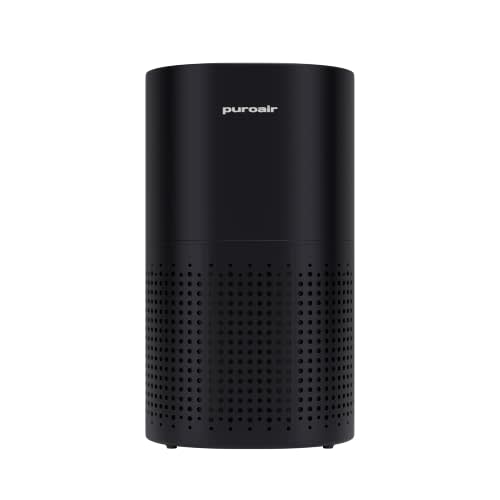 PuroAir 240 HEPA Air Purifiers for Home Pets Bedroom - Filter 1,000 Ft² | 3-Layer Air Filter with CarbonTech for Smoke, Odor, Allergies is 500X Stronger - Auto Air Quality Sensor, Quiet Sleep Mode