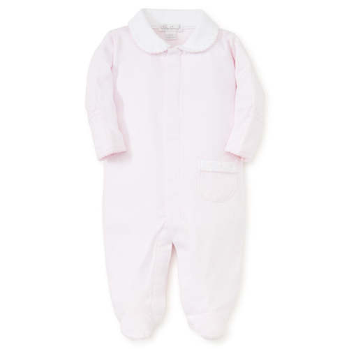 Pink Kissy New Beginnings Footie w/Collar