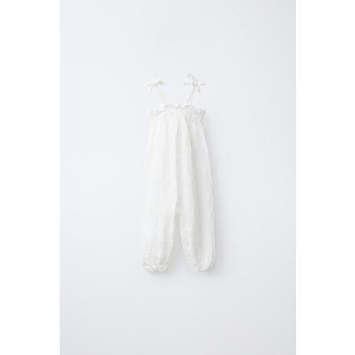 FLORAL TWILL OVERALLS - Pink | ZARA United States