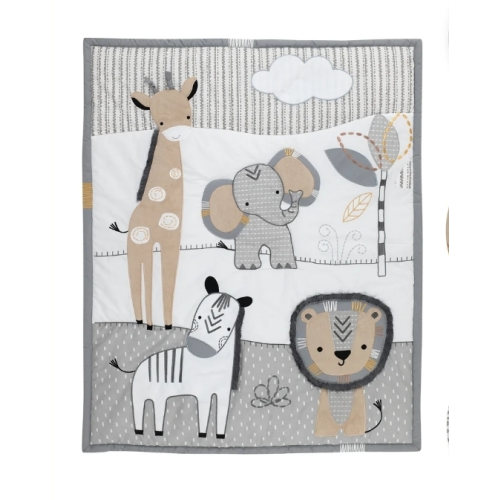Jungle Safari 6-Piece Baby Crib Bedding Set
