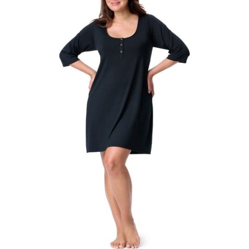 Motherhood Women's Maternity Sleep Henely Nightgown with Nursing Access