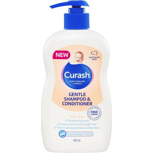 Curash Gentle Baby Shampoo & Conditioner 400mL