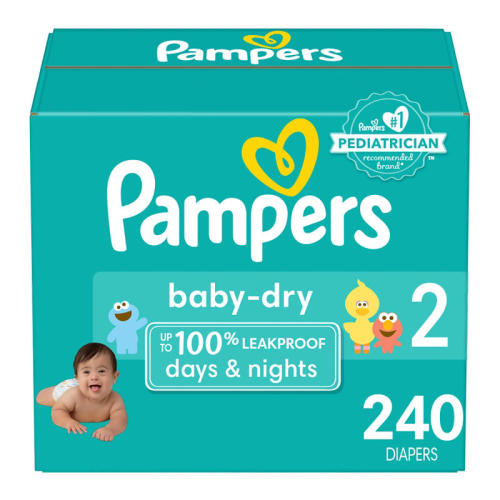 Pampers Baby Dry Diapers Size 4 | BJ's Wholesale Club