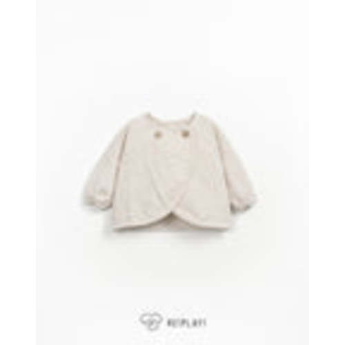 Re(Play) Jersey Cardigan - Latte | Caro Bambino