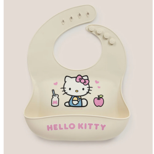 Hello Kitty® Silicone Bib – JuJuBe