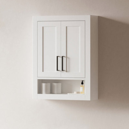 Ariel Bath Solid Wood Bathroom Wall cabinet & Reviews | Wayfair
