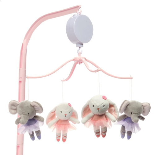 Tiny Dancer Ballet Animals Musical Baby Crib Mobile Soother Toy – Lambs & Ivy