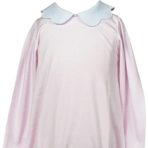 Pink Stripe Girl Bubble – Children's Edit