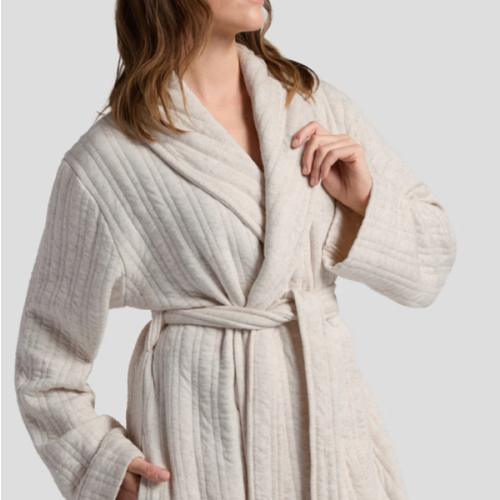 Cozy Knit Robe - Natural