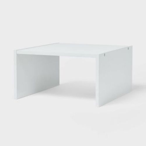 13" Cube Accessory with 1 Shelf Insert White - Brightroom™