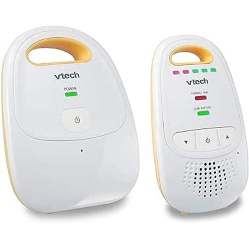 VTech Upgraded Audio Baby Monitor with Rechargeable Battery, Long Range, and Crystal-Clear Sound