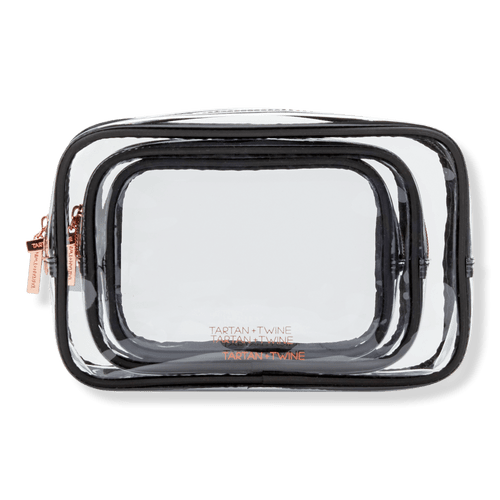 Basics Clear 3-Piece Organizer Set